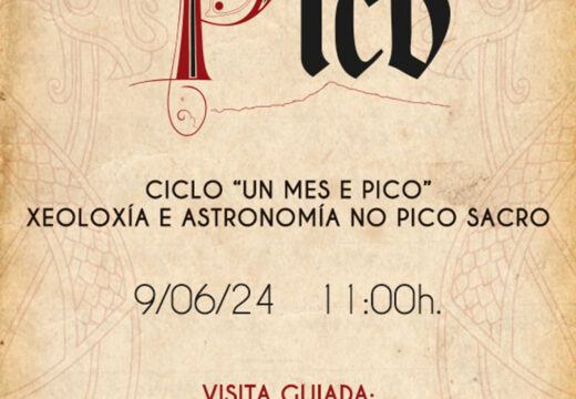 Ciclo “Mes e Pico”: Visita xeolóxica gratuíta ao Pico Sacro este domingo 9 de xuño